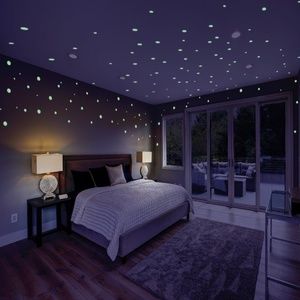 Glow in the Dark Stars for Kids: 732 Self Adhesive